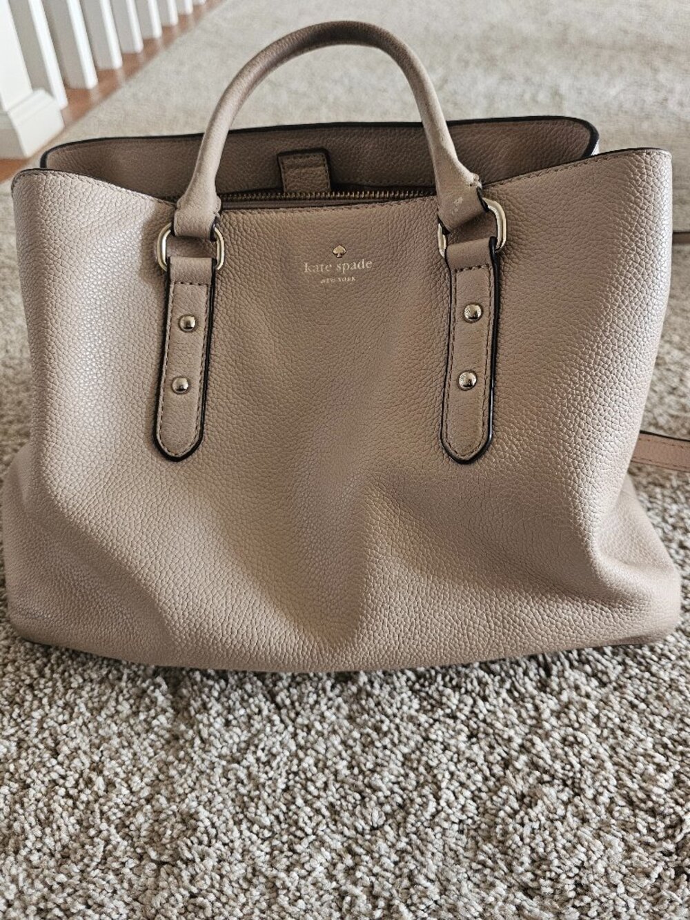 Kate Spade Larchmont Avenue Large Evangelie satchel